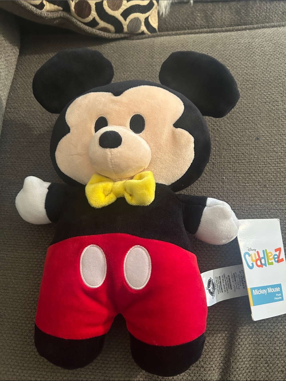 Disney Park Cuddleez Mickey Mouse Soft Plush